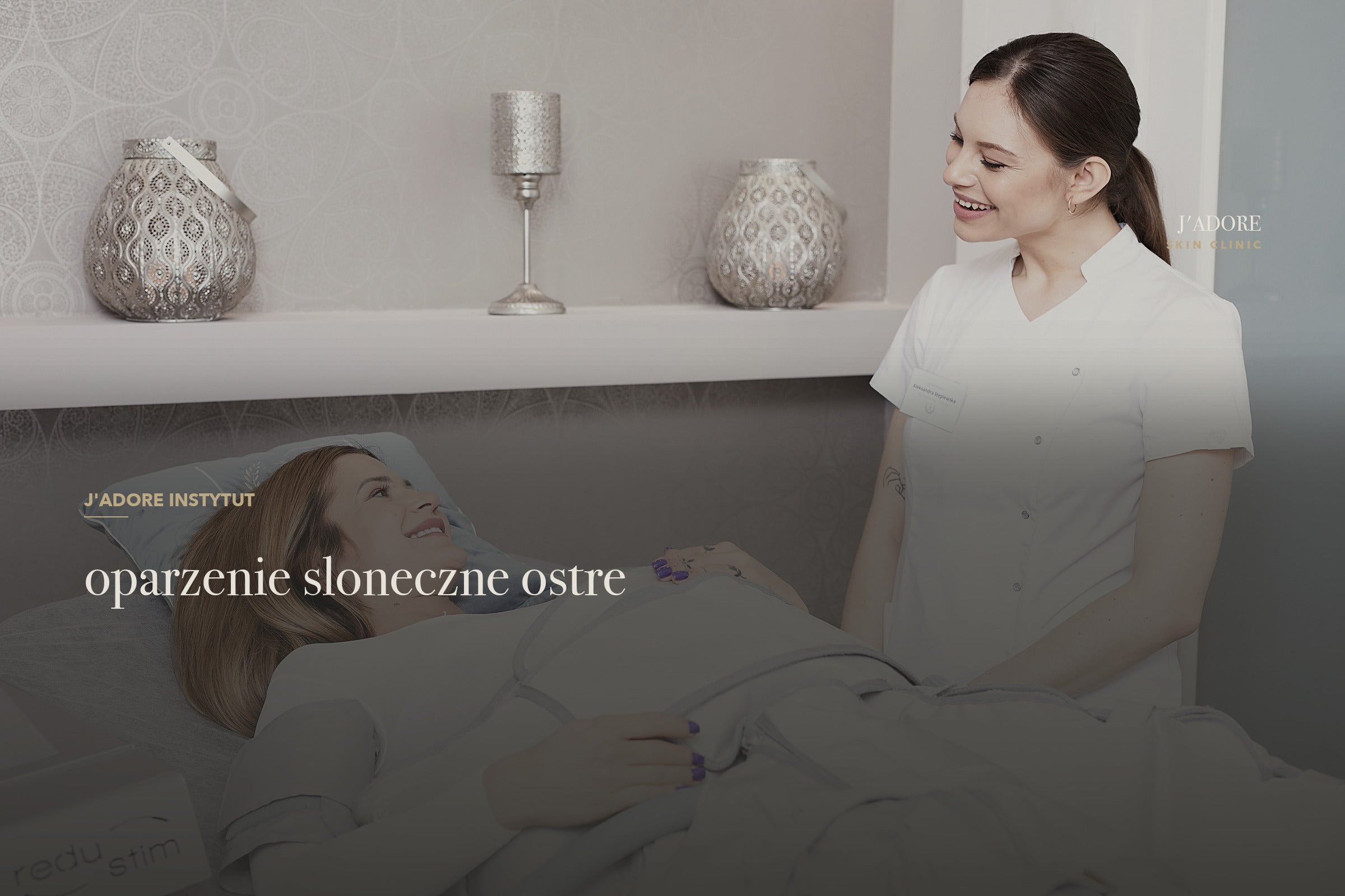 oparzenie sloneczne ostre