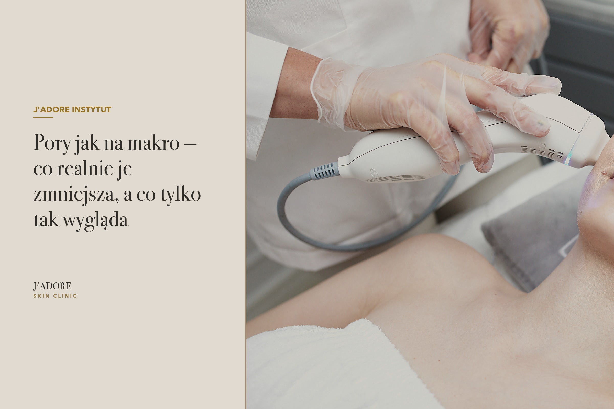 Pory jak na makro — co realnie je zmniejsza, a co tylko tak wygląda