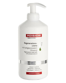 Crème régénérante pour les pieds Pedibaehr à l'huile d'olive 500 ml