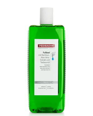 Pedibaehr banho de pés com óleo de árvore de chá e extrato de bambu 1l