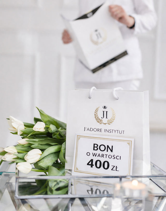 BON O WARTOŚCI 400ZŁ – zabieg w J'adore Instytut Kraków