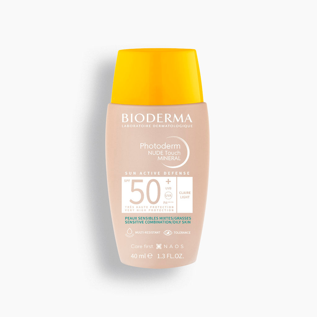 Bioderma Photoderm NUDE Touch MINERAL SPF 50+ jasny 40 ml