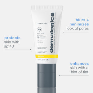 Dermalogica Porescreen SPF40 Mineralny krem ochronny rozświetlający 30 ml