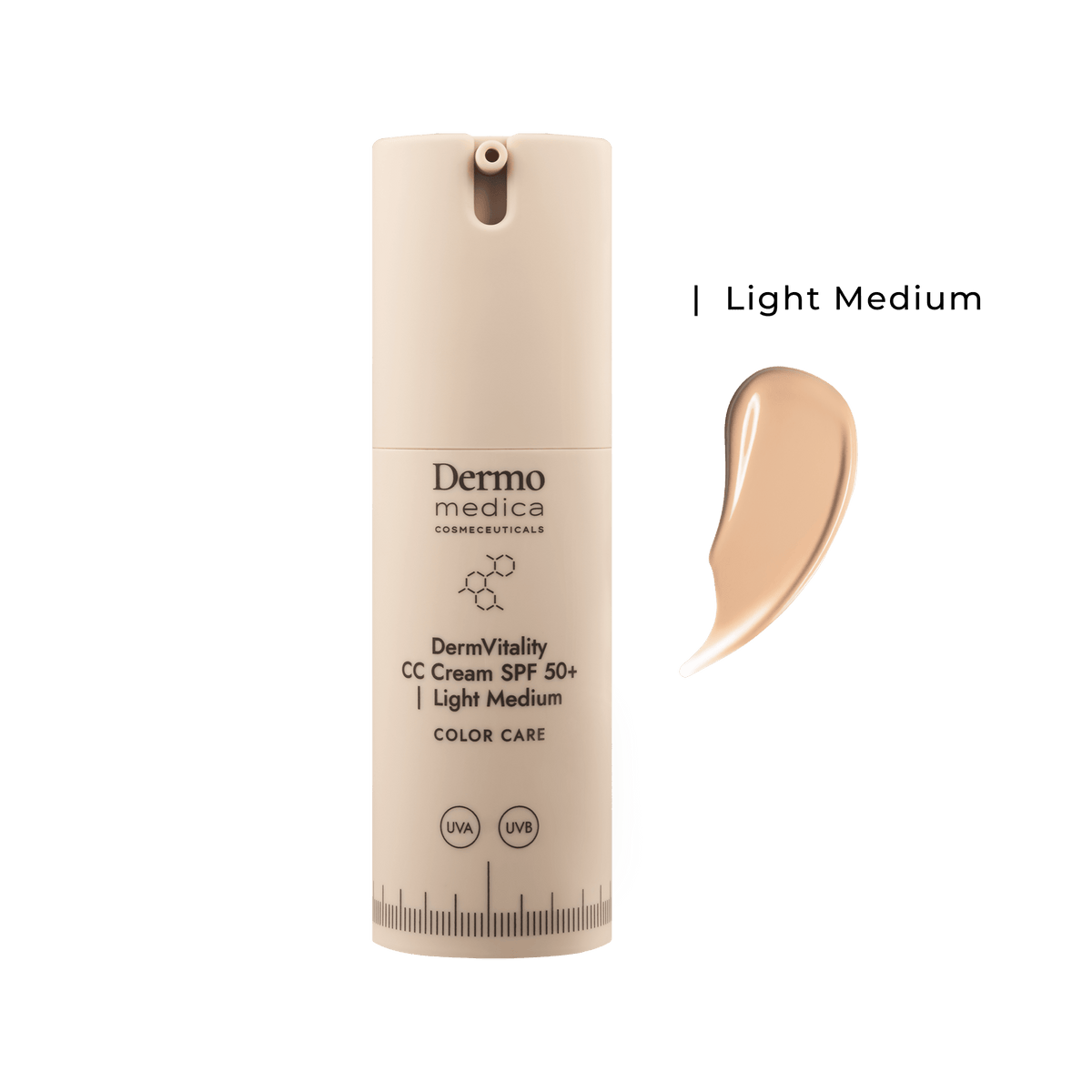 DermoMedica DermVitality CC Cream SPF 50+ | Light Medium 30ml