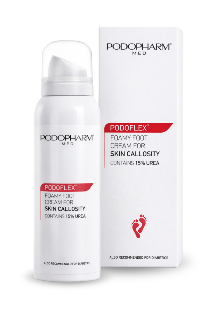 PODOFLEX® Krem do stóp w piance na zrogowacenia