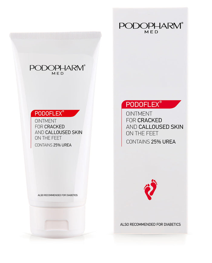 PODOFLEX® Maść do popękanej i zrogowaciałej skóry stóp (25% mocznika) 10 ml