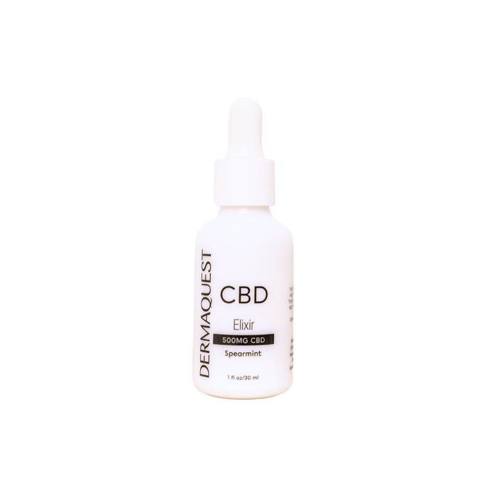 DermaQuest CBD Elixir -500 mg SpearMint 30 ml