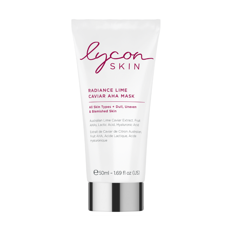 LyconSkin Radiance Lime Caviar AHA Mask maska rozświetlająca 50 ml
