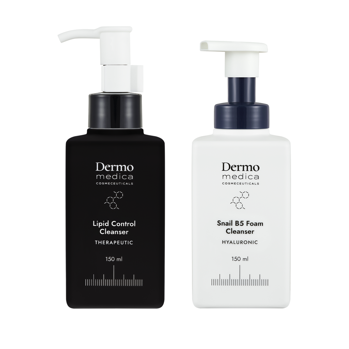 DermoMedica Zestaw Lipid Control Cleanser 150 ml + Snail B5 Foam Cleanser 150 ml