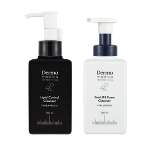 DermoMedica Zestaw Lipid Control Cleanser 150 ml + Snail B5 Foam Cleanser 150 ml