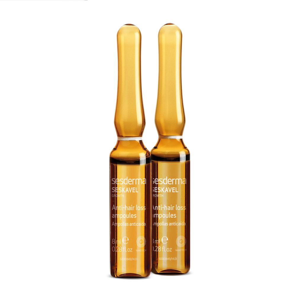 SESKAVEL Fiale contro la caduta dei capelli 12 x 8 ml