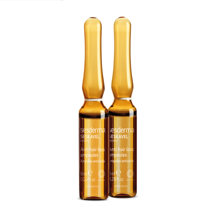 SESKAVEL Ampułki przeciw wypadaniu włosów 12 x 8 ml