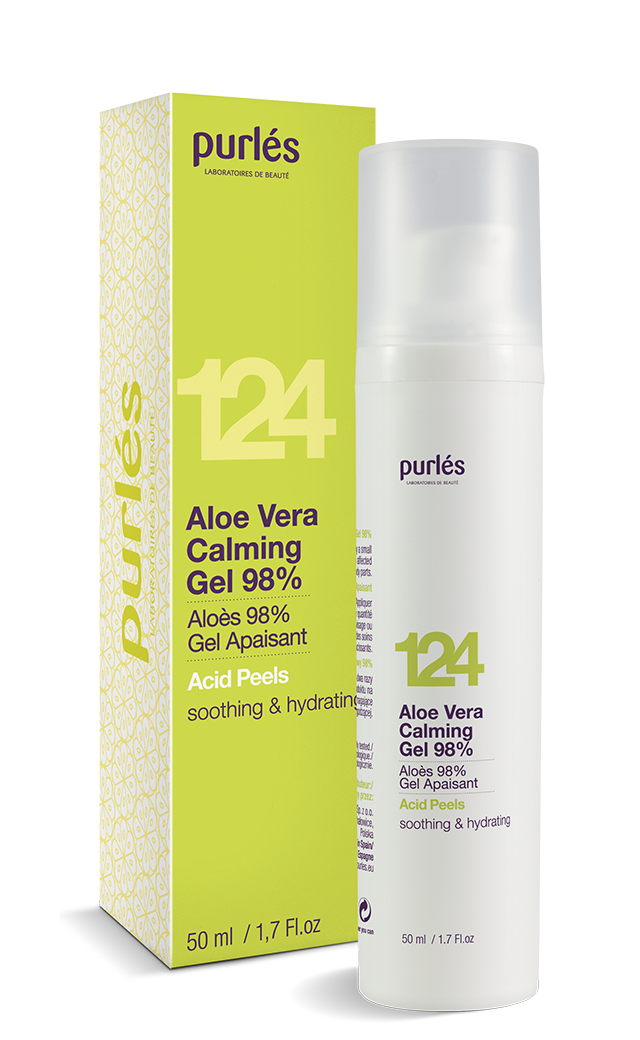 Purles 124 Aloe Vera Calming Gel 98%
