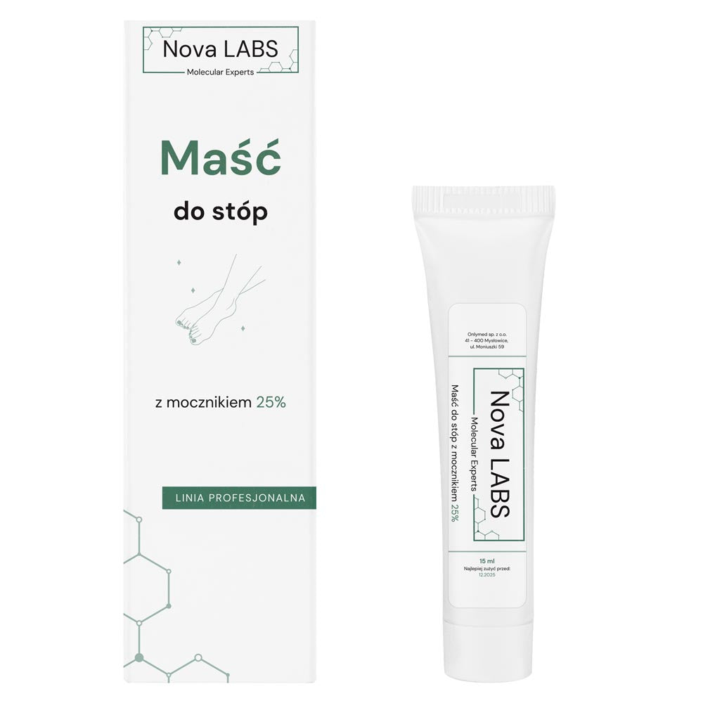 NovaLabs Maść zmiękczająca do popękanych stóp 15 ml