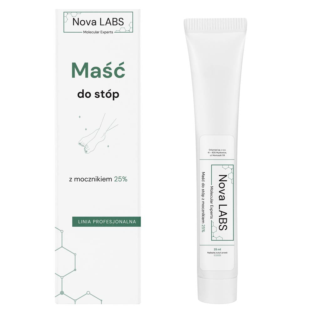 NovaLabs Maść zmiękczająca do popękanych stóp 25 ml