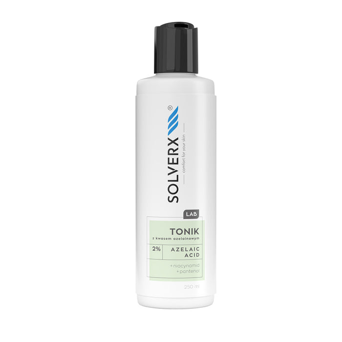 SOLVERX LAB Tonik z 2% kwasem azelainowym 250 ml
