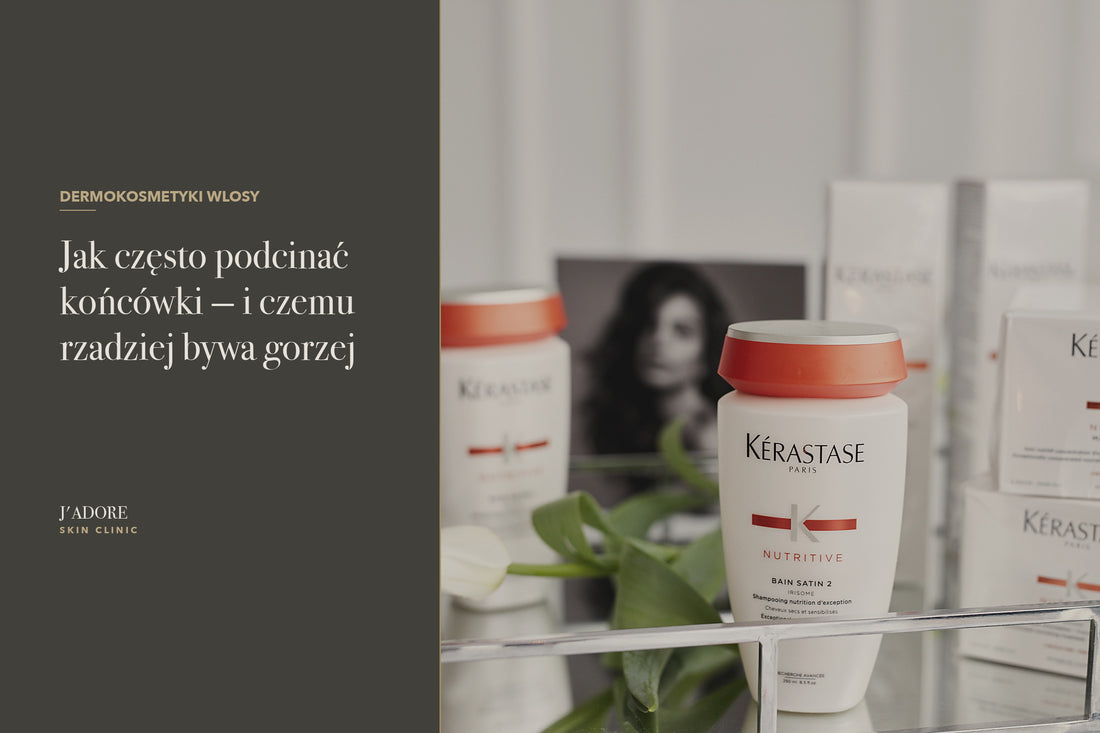 Jak często podcinać końcówki — i czemu rzadziej bywa gorzej