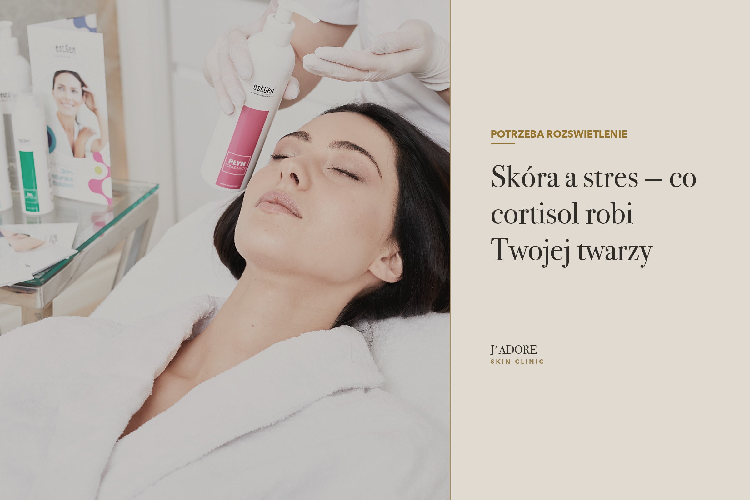 Skóra a stres — co cortisol robi Twojej twarzy