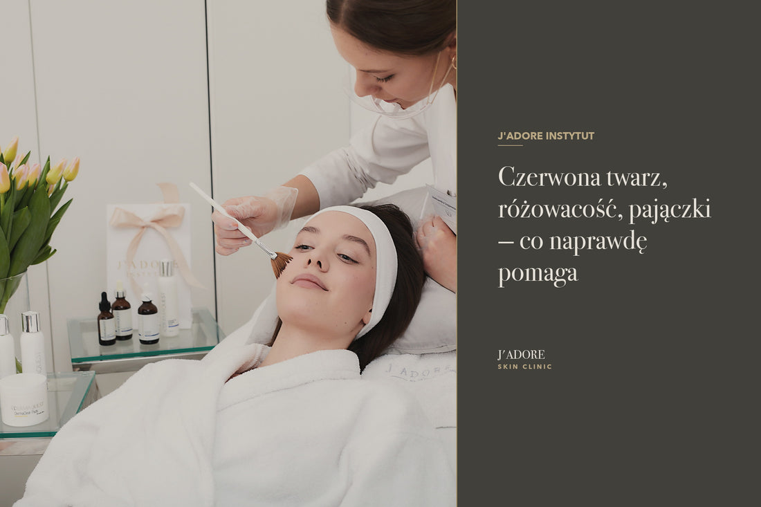 Czerwona twarz, różowacość, pajączki — co naprawdę pomaga