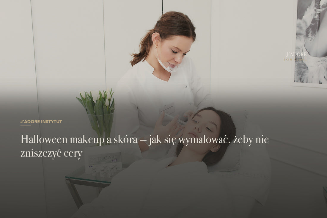 Halloween makeup a skóra — jak się wymalować, żeby nie zniszczyć cery