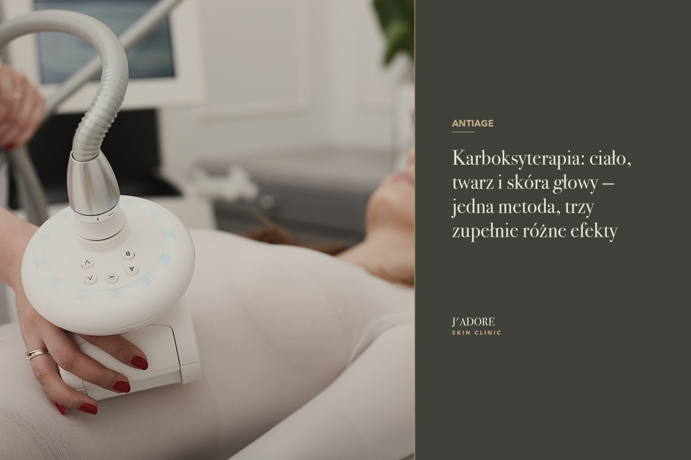 Karboksyterapia: ciało, twarz i skóra głowy — jedna metoda, trzy zupełnie różne efekty