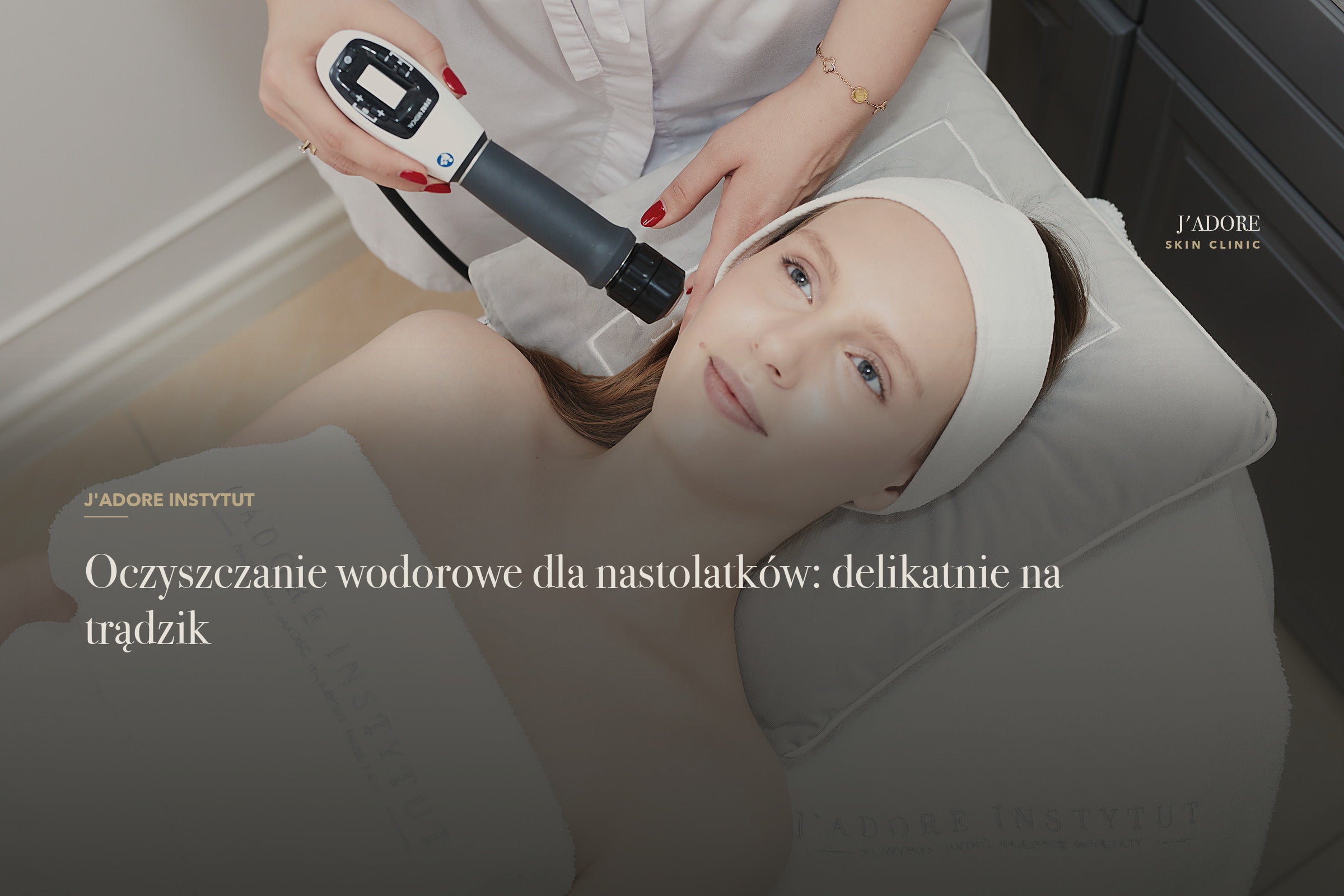 Oczyszczanie wodorowe dla nastolatków: delikatnie na trądzik