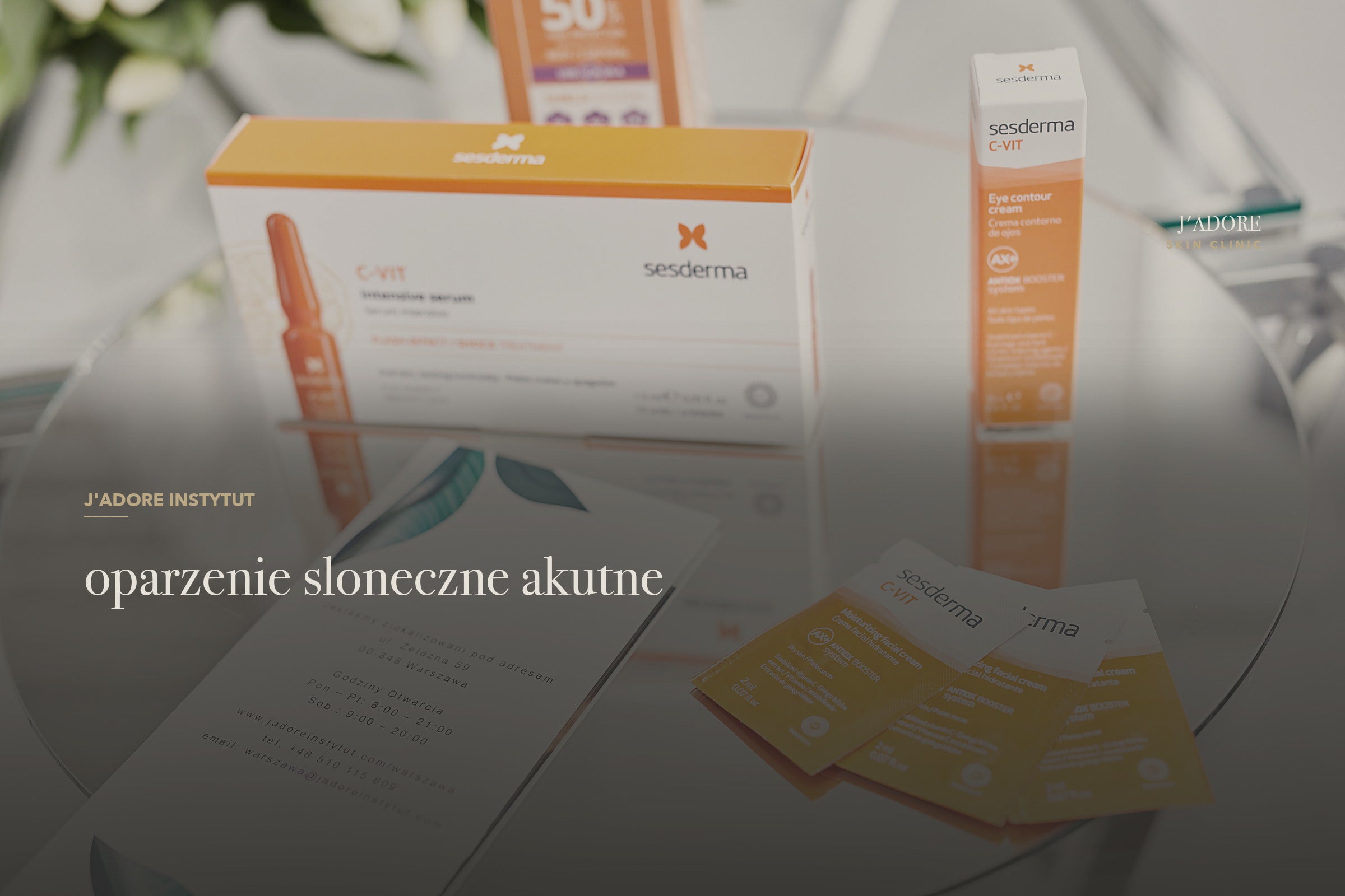 oparzenie sloneczne akutne
