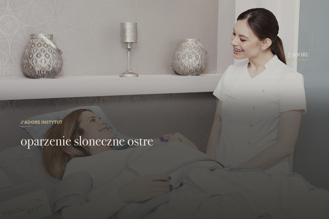 oparzenie sloneczne ostre