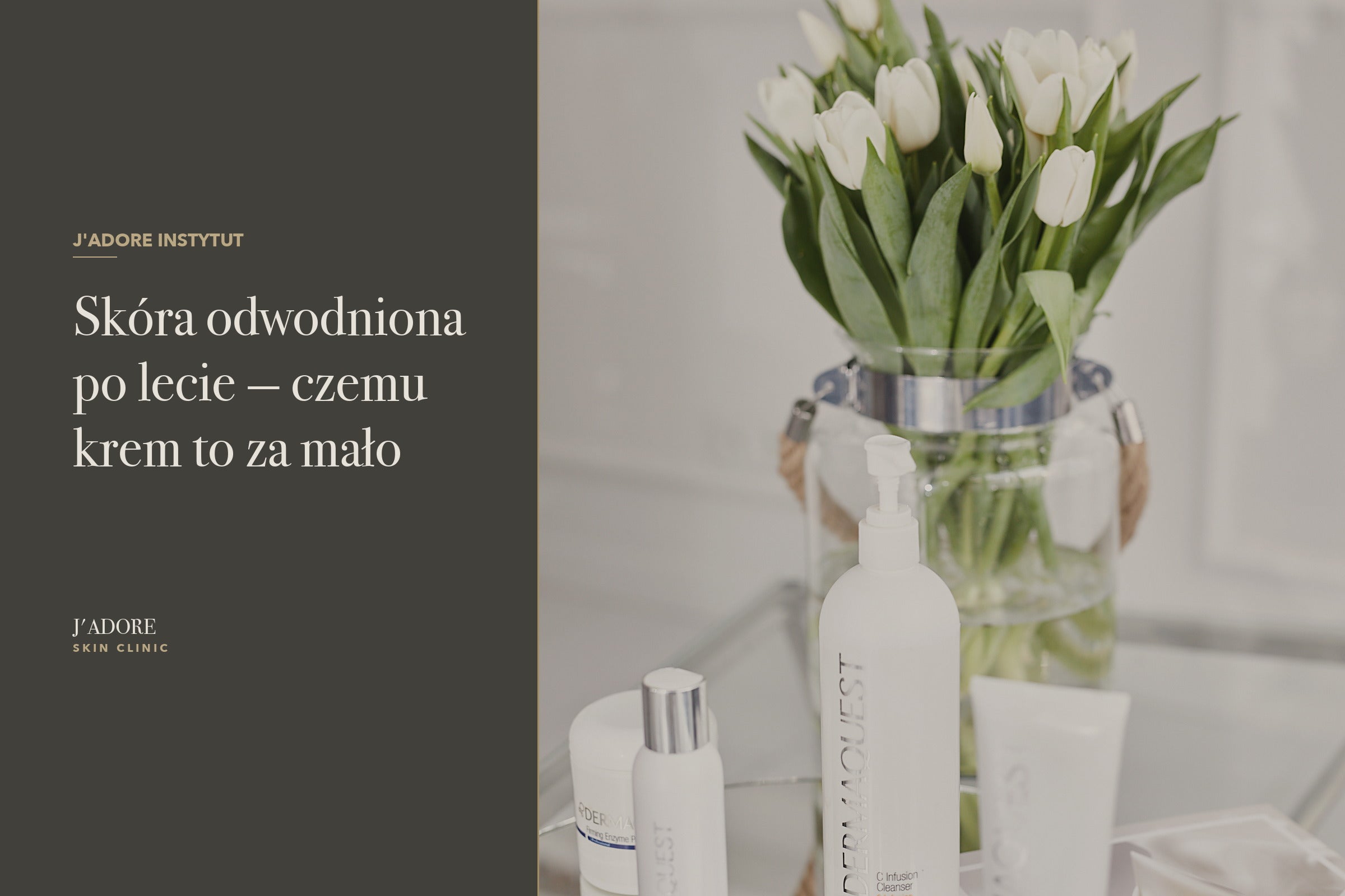 Skóra odwodniona po lecie — czemu krem to za mało