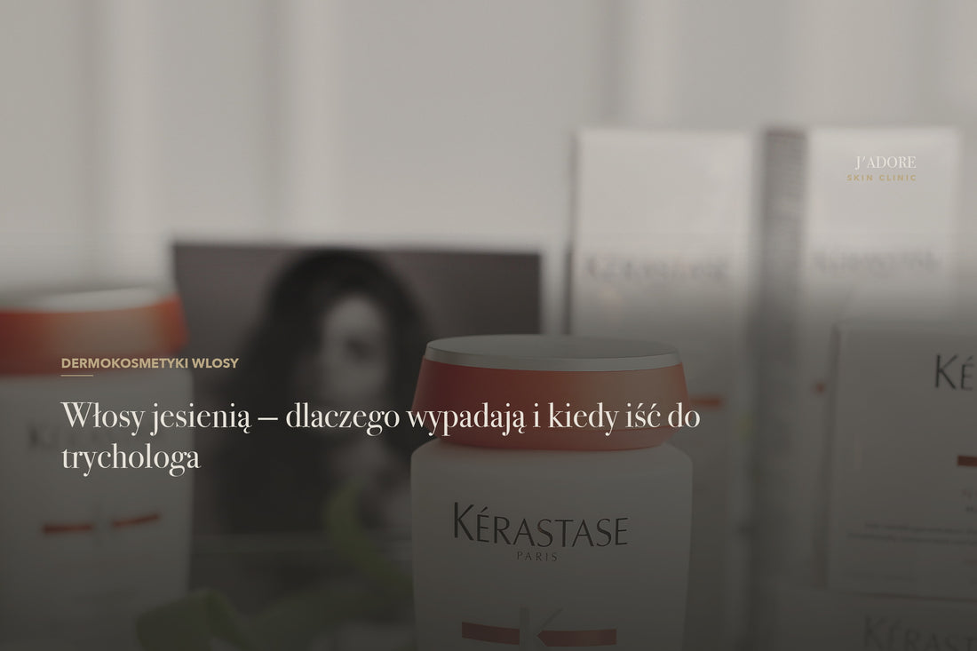 Włosy jesienią — dlaczego wypadają i kiedy iść do trychologa