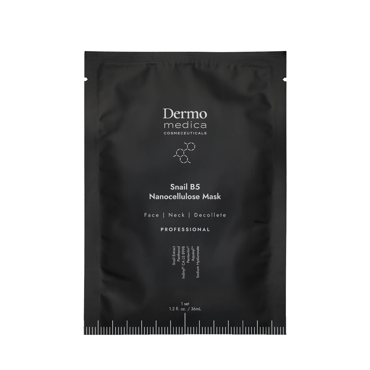DermoMedica Snail B5 Nanocellulose Mask / Face / Neck / Decollete