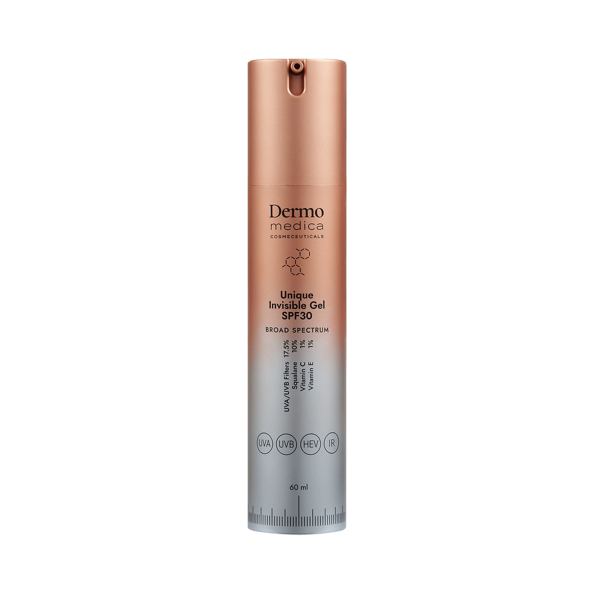 DermoMedica Unique Invisible Gel SPF30 60 ml