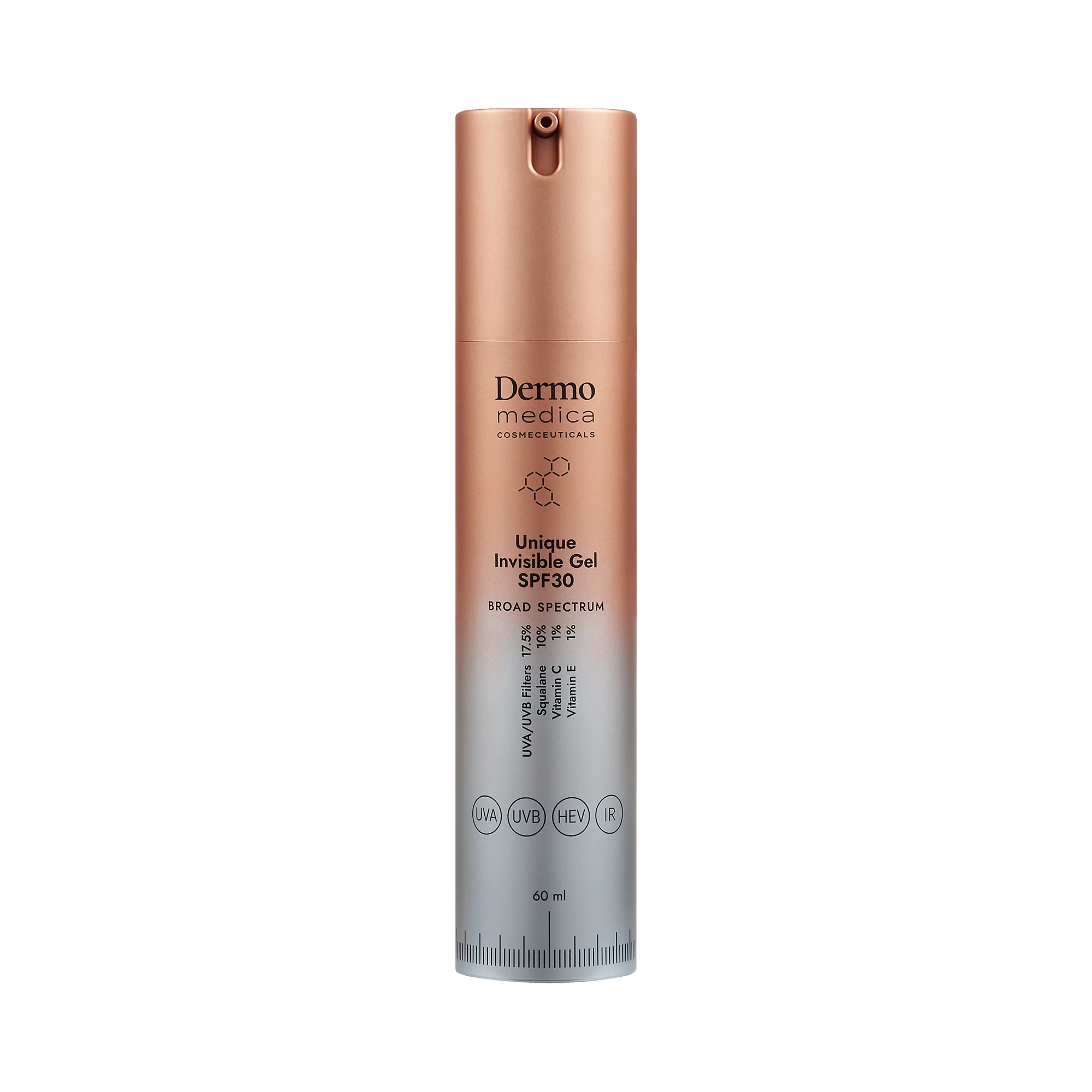DermoMedica Unique Invisible Gel SPF 30 60ml
