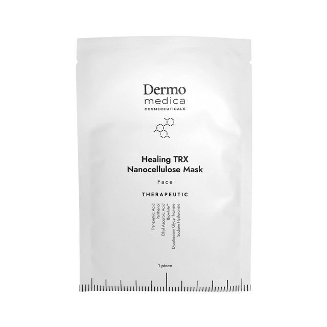 Maschera Nanocellulosa Healing TRX DermoMedica / Viso 1 pz.