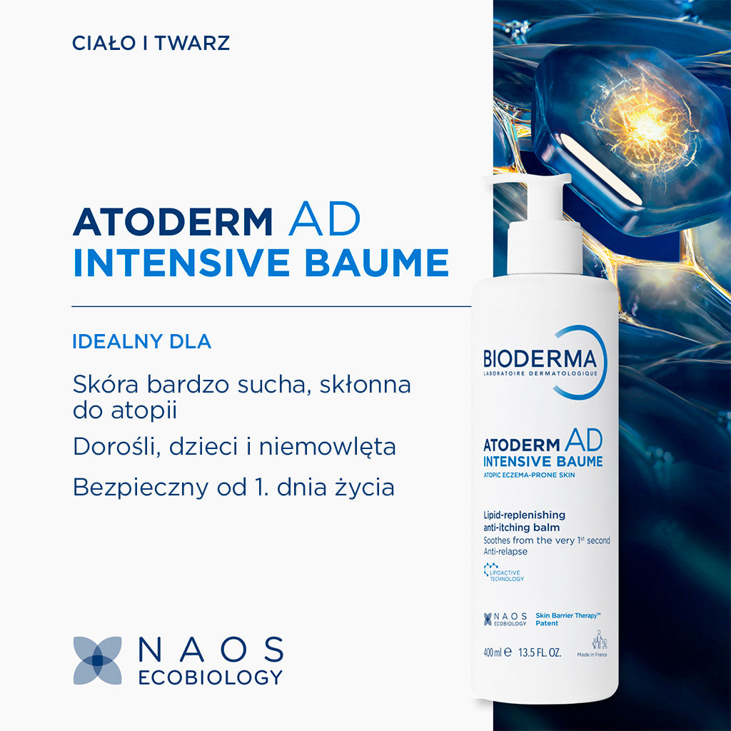 Bioderma Atoderm AD Intensive baume 400 ml — zdjęcie 3