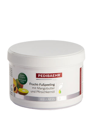 Pedibaehr Wellness fuktighetsgivende sukkerskrubb med mangosmør 450 ml