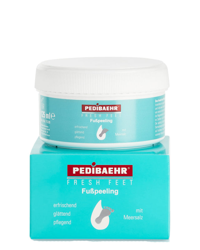 Pedibaehr Fresh Feet smoothing salt foot scrub with sea salt 125 ml
