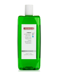 Pedibaehr banho de pés com óleo de árvore de chá e extrato de bambu 1l