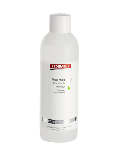 Pedibaehr Podorapid liquide adoucissant pour soins podologiques 200 ml