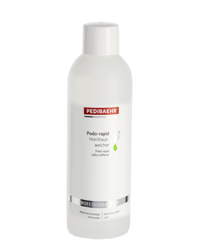 Pedibaehr Podorapid liquido ammorbidente per trattamenti podologici 200 ml