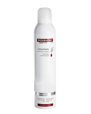 Pedibaehr espuma protetora para pés com clotrimazol para a transpiração 300 ml