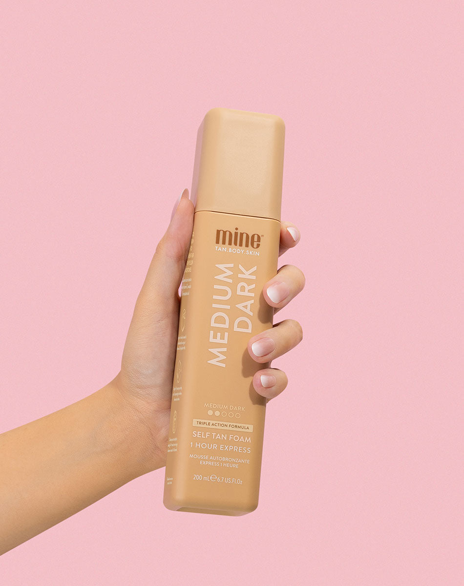 MineTan Medium Dark — Pianka Samoopalająca 200 ml
