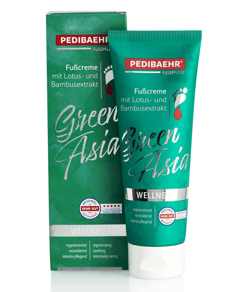 Pedibaehr wellness Green Asia regenerujący krem z lotosem i ekstraktem z bambusa 125 ml