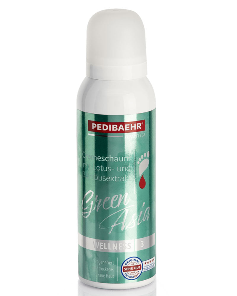 Pedibaehr wellness Green Asia kremowa pianka z lotosem i ekstraktem z bambusa 125 ml