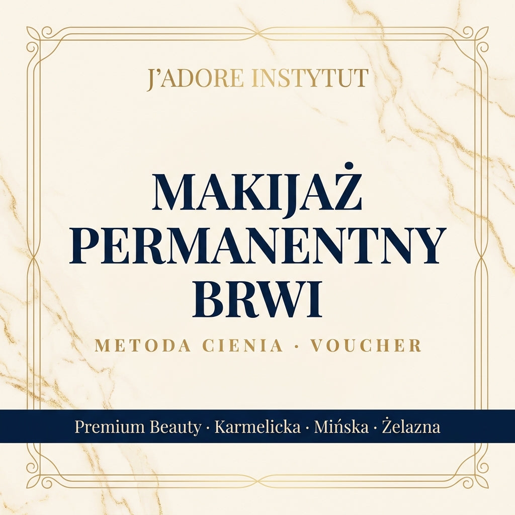 MAKIJAŻ PERMANENTNY BRWI - METODA CIENIA