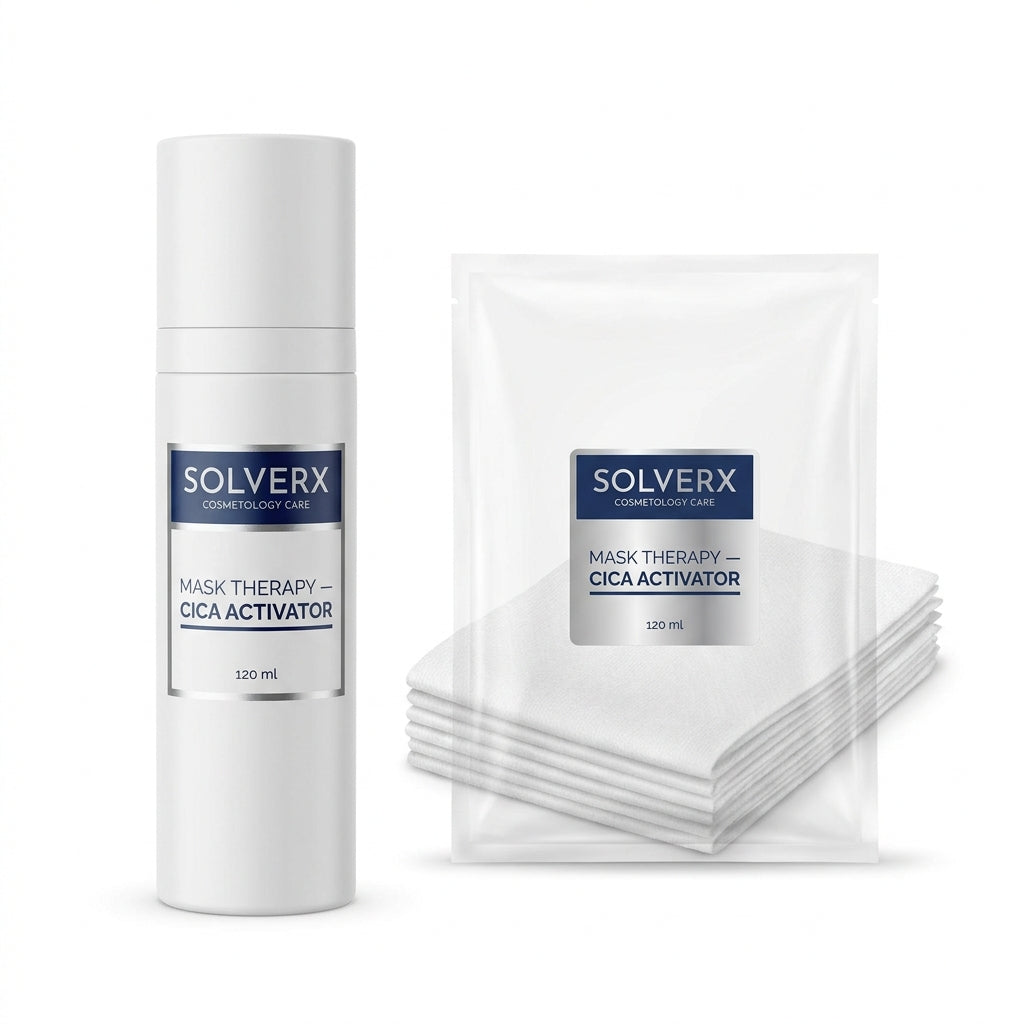 SOLVERX MASK THERAPY CICA ACTIVATOR + 10 MASKs 120ml