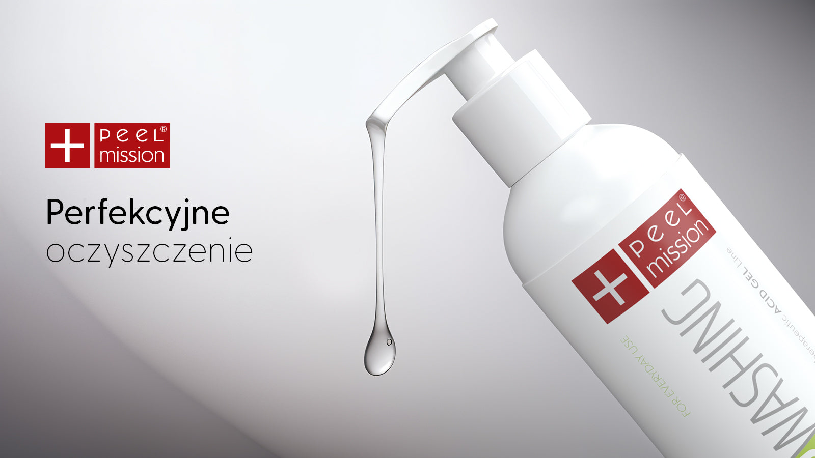 Peel Mission UpWashing Sensitive Skin - opakowanie żelu myjącego 250 ml