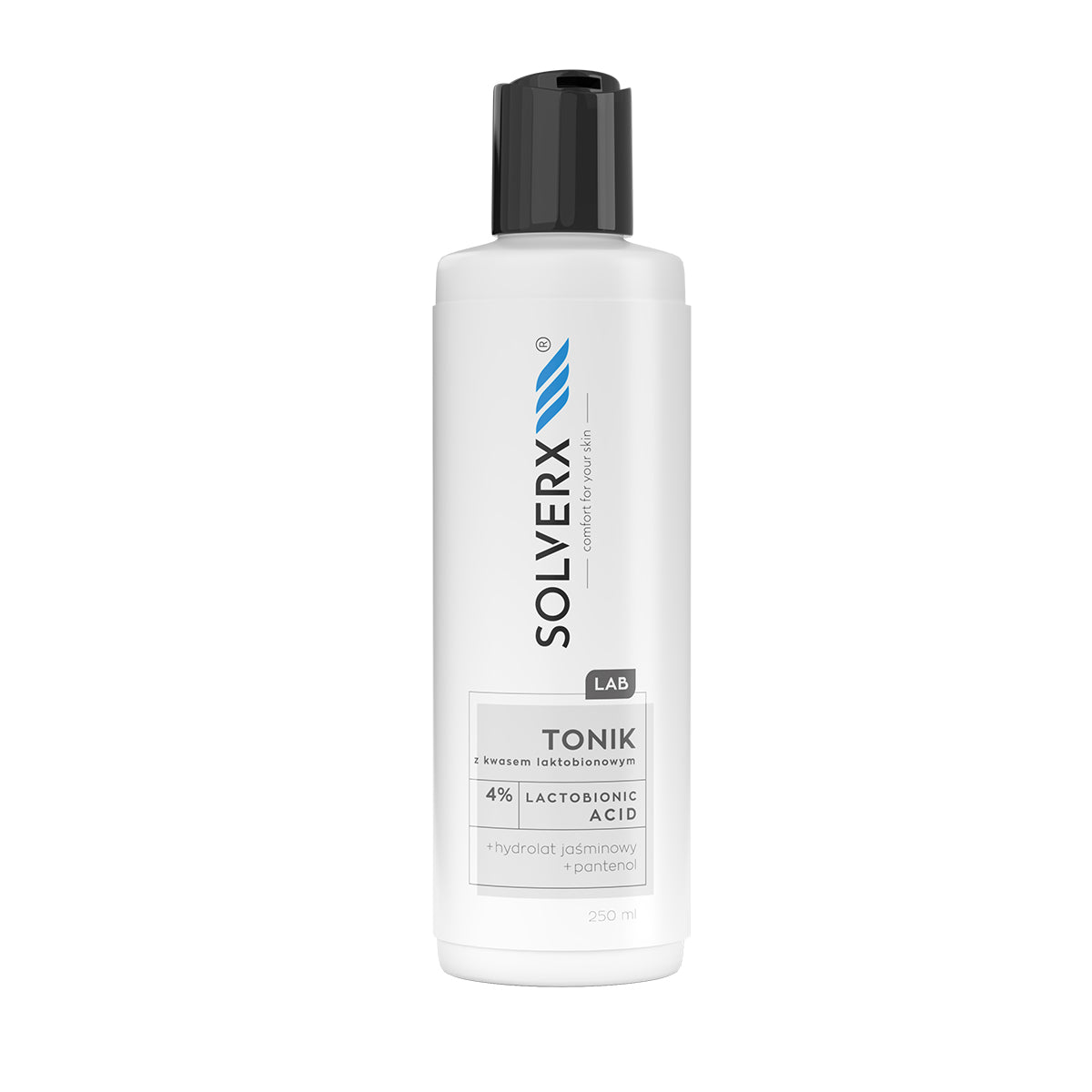 SOLVERX LAB Tonik z 4% Kwasem Laktobionowym 250ml