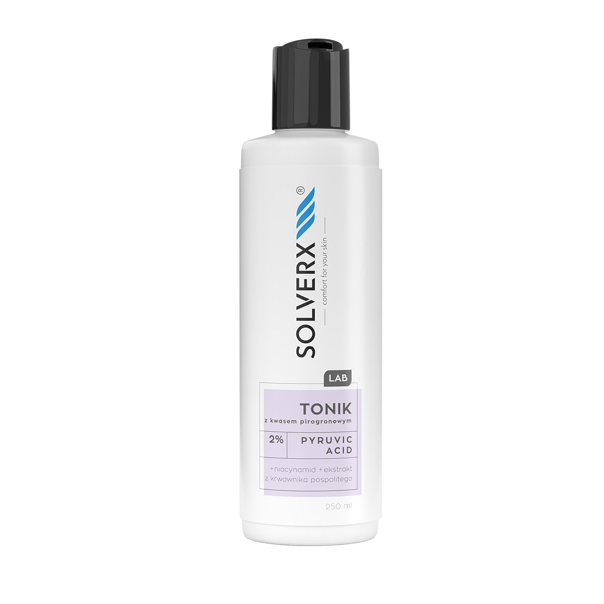SOLVERX LAB Tonik z 2% Kwasem Pirogronowym 250ml