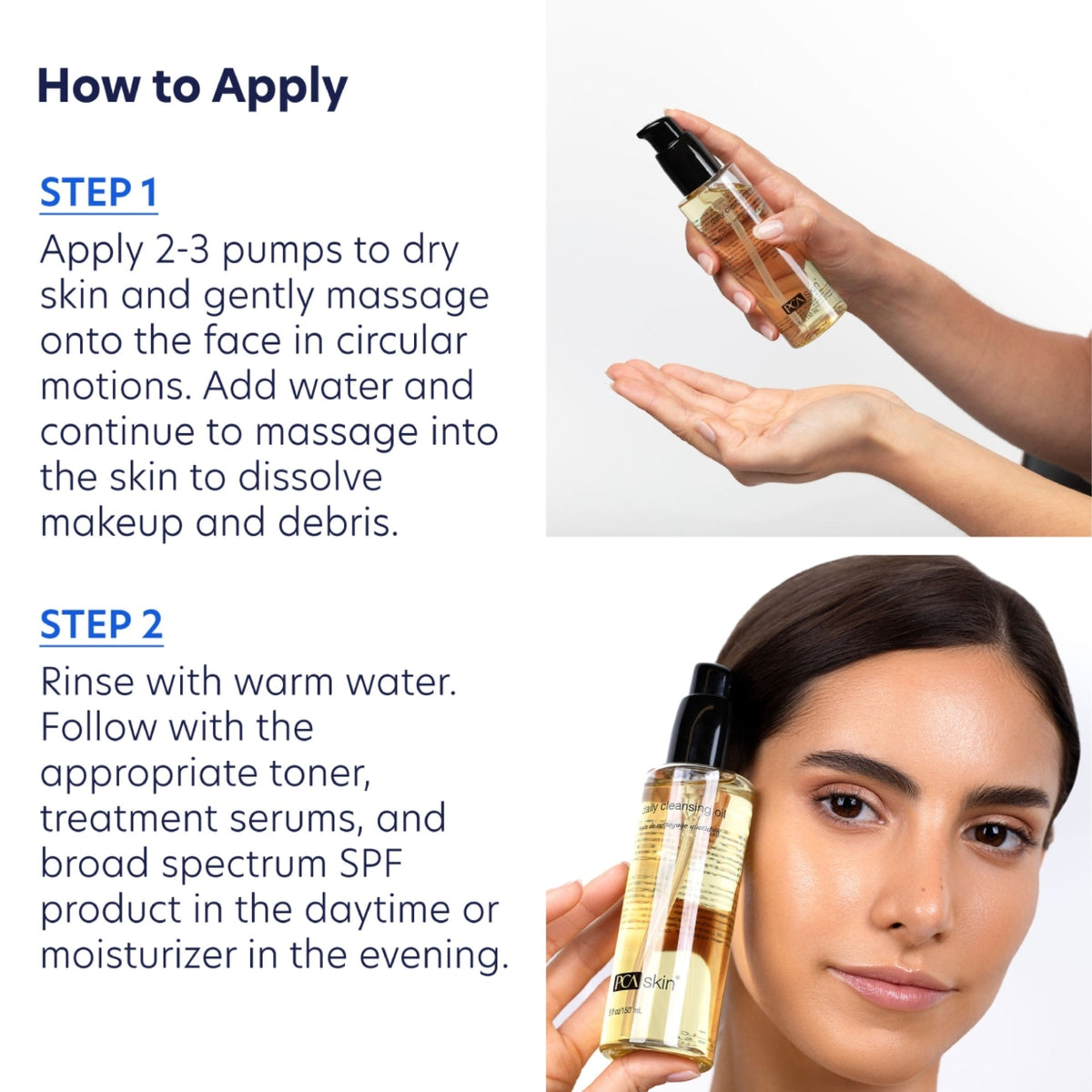 PCA Skin Daily Cleansing Oil 150 ml — zdjęcie 5